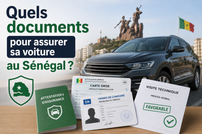 Quels documents pour assurer sa voiture au Sénégal ?